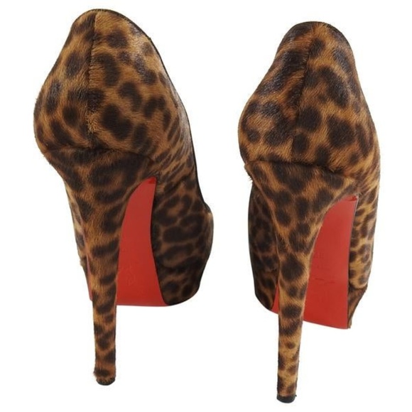 Christian Louboutin | Shoes | Christian Louboutin Bianca Leopard 4 ...